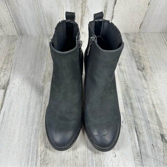 Blondo Noa Waterproof Nubuck Suede Block Heel Women's Bootie #1145 - Picture 5 of 11